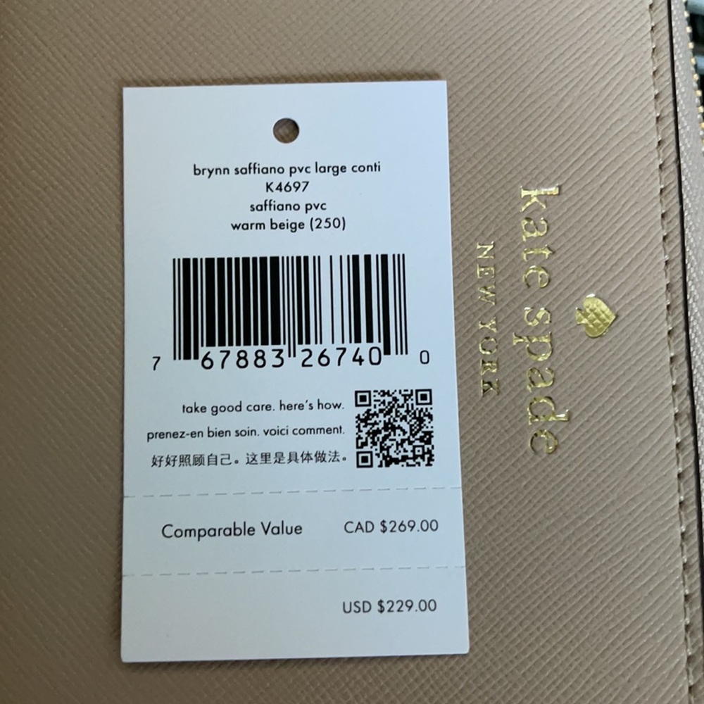 Kate Spade brynn large continental wallet - Picture 11 of 16